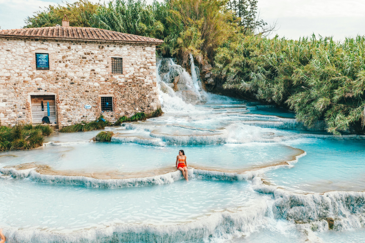 Saturnia Hot Springs and Pitigliano